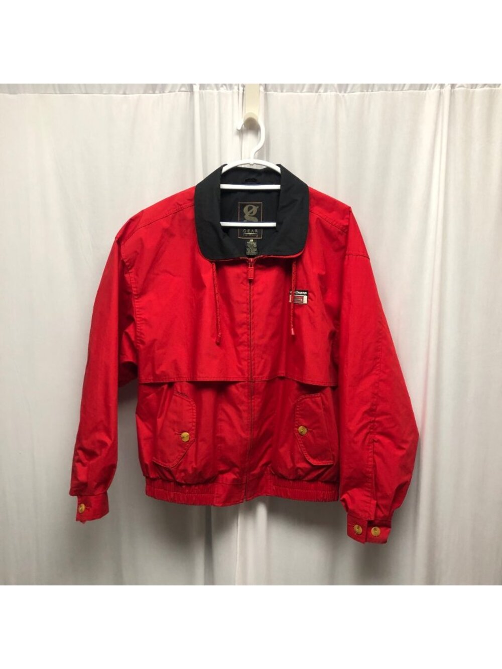Freightliner Select Trucks Red Gear Sports Jacket Mens Size Large Windbreaker